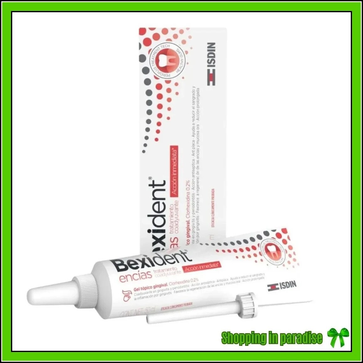 ISDIN BEXIDENT GEL PASTA DENTAL DENTÍFRICO ENCIAS 50 ml.