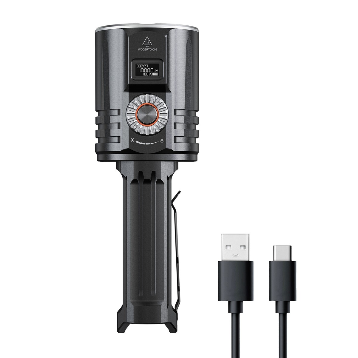 Fenix LR36R 懐中電灯 10000ルーメン Fenix LR36R 10,000 Lumen Super Bright LED and LEP Flashlight