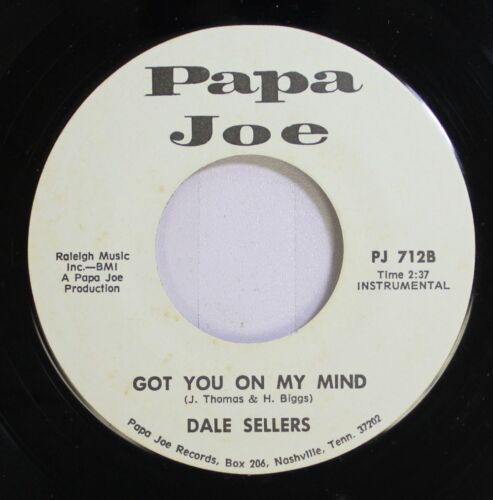 Country 45 Dale Sellers - Got You On My Mind / Hot Sausage On Papa Joe - Foto 1 di 2