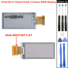 For Raspberry Pi / Arduino 2.13'' E-Ink RAW 212x104 Display 3 Colors SPI E-Paper