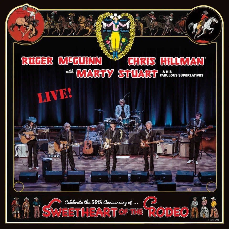 Sweetheart of the Rodeo Live! 50th RSD 2024 Ltd Ed/2500 2LP Gold (Byrds) - Image 4 of 4