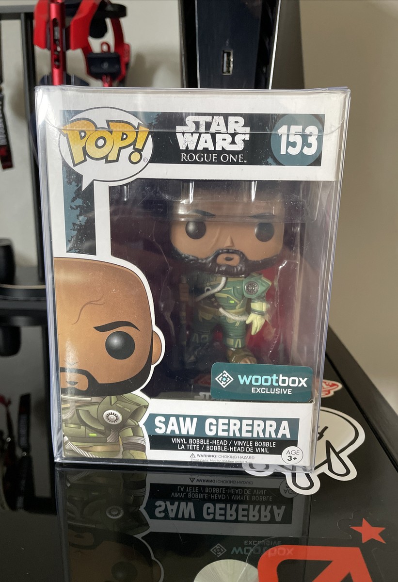 Funko Pop! Saw Gerrera #153 - WootBox Exclusive - Star Wars