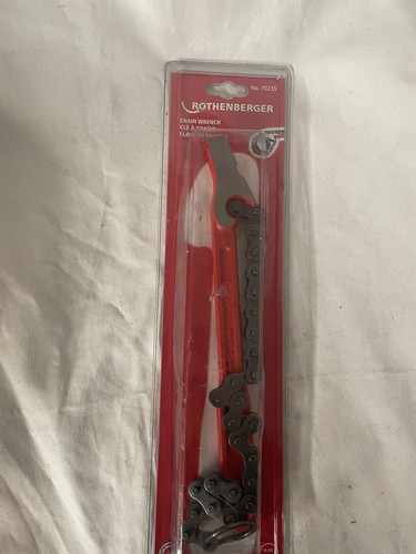 Rothenberger No.70235 Chain Wrench, 4”O.D. Capacity - Picture 2 of 11