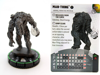 HeroClix - #053b Man-Thing - Marvel Studios Next Phase
