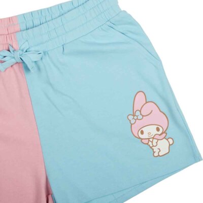 ウェア Sanrio x ALEXIA STAM] Terry Cloth Shorts Sanrio Hello Kitty Friends Gray Shorts Size Large L Melody