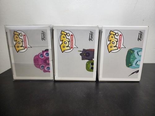 Funko Pop Rick and Morty Lot of 3 Pickle Rick W/Laser, Kiara, Glootie Limited Ed - Picture 14 of 14