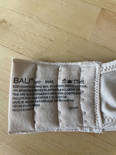 Sujetador minimizador de alambre bronceado Bali talla 36DD - Imagen 5 de 5