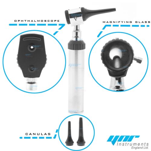 YNR® England Vetscope Human Otoscope LED Ophthalmoskop Medizin Diagnostik HNO - Bild 13 von 15