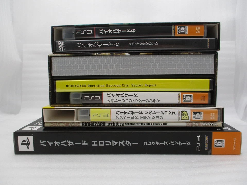 PS3 BIOHAZARD 6, Unveiled, HD, Raccoon City Limited 4 игры Япония Resident Evil - Изображение 4 из 4