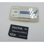2gb Sandisk Sony compatible Memory Stick Pro duo +adapter for Sony Cameras =