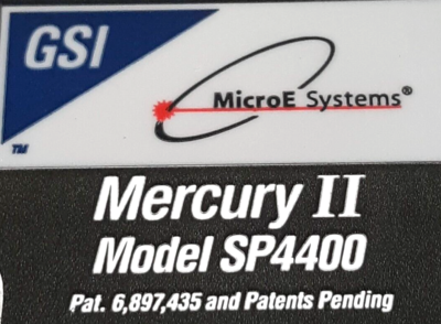Tête Encodeur Micro GSI MicroE MII30 Mercury II Avec Interface SP4400 RJ45 - Occasion