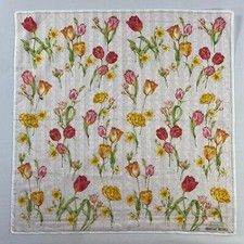 NWT Vintage Hanae Mori Handkerchief Pocket Square Bandana Neckerchief