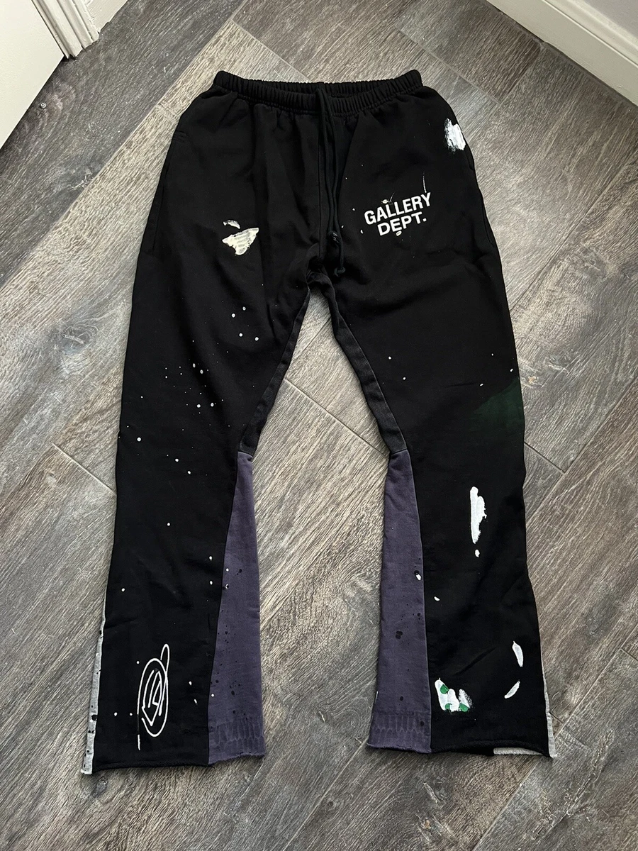 Gallery Dept Black Flare Sweatpants (Authentic From StockX) | eBay