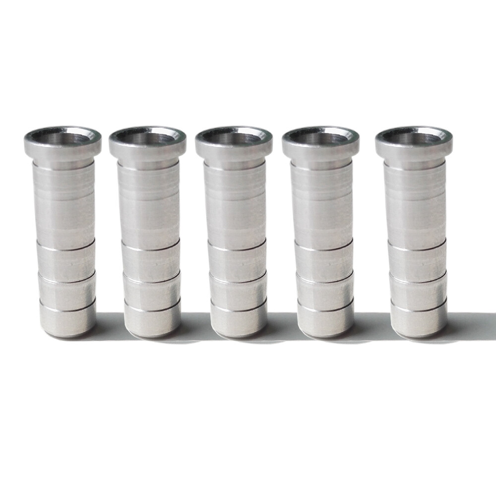 12 Inserts Aluminium Pour Flèches De Tir à L'arc - Diamètre 0.244" (6.2mm/7.2mm)