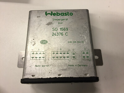 Steuergerät Webasto SG1569, 24376C, Hella 5HB005904-05 für Thermo 90, 90S
