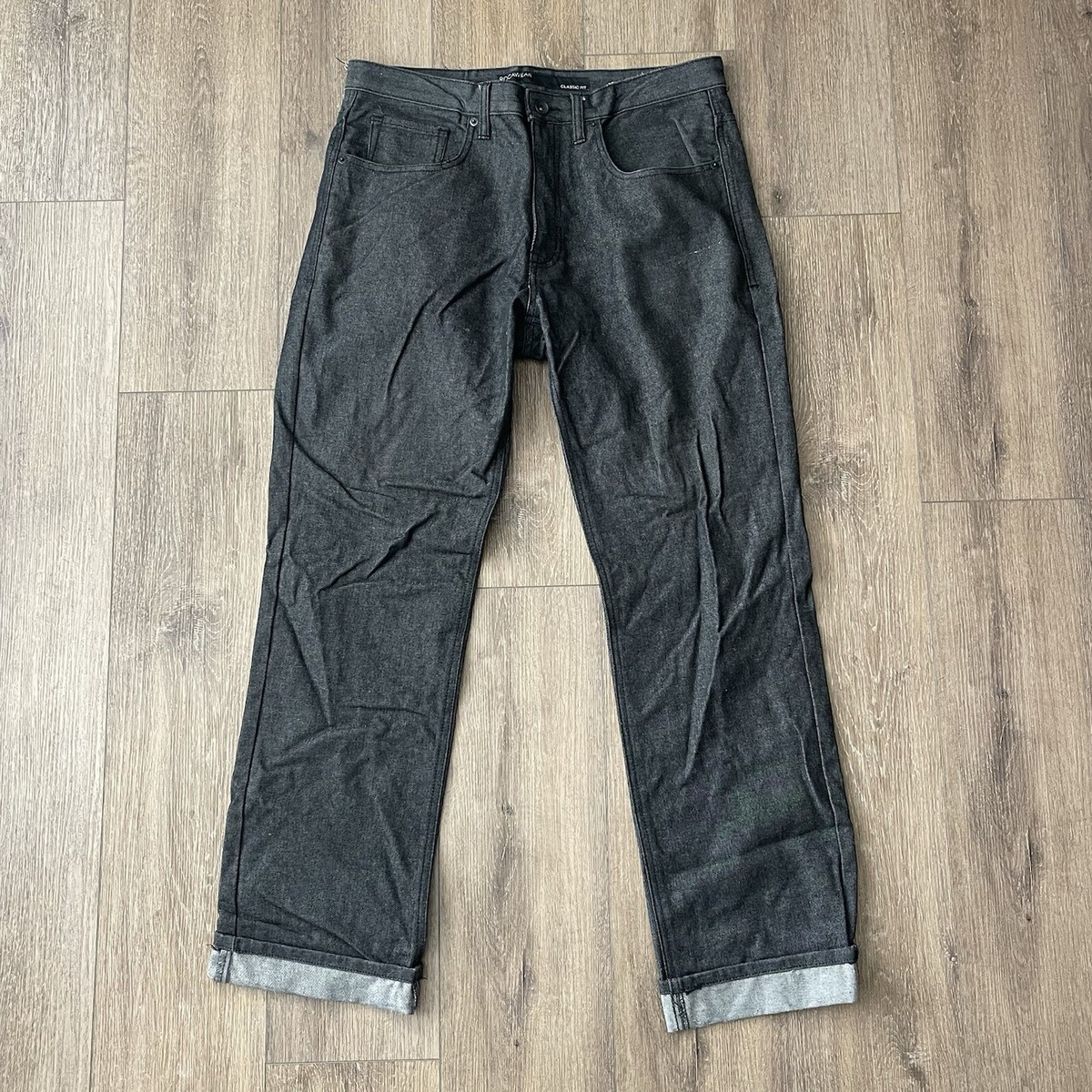 USA 古着 rocawear ブラックデニムパンツ ワイド バギー グランジ USA古着 ROCAWEAR ブラックデニムパンツ バギー buggyワイド春服