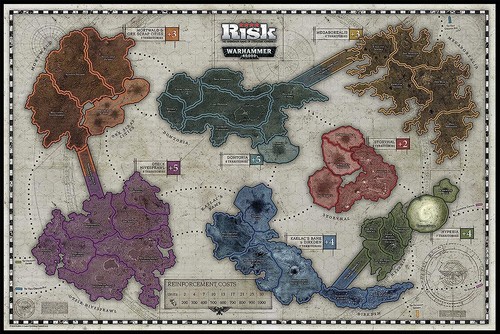 Officially Licensed Warhammer 40,000 Risk Game - Battle of the War of the Beasts - Picture 5 of 11