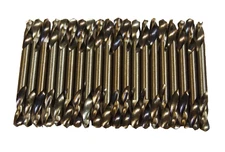 Lot of (20) #11 Cobalt Coated Double End Drill Bits Full Grounded 