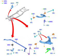 Rotule de suspension Ford RANGER