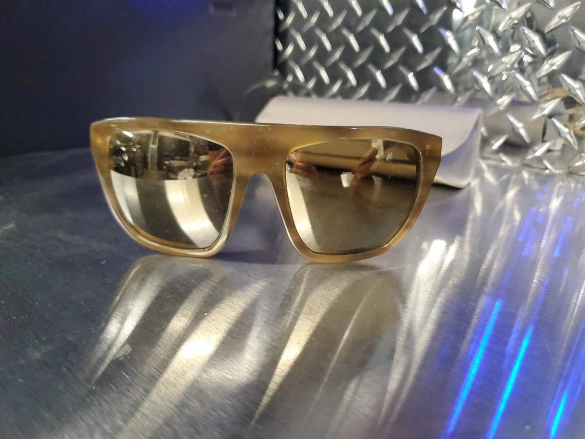 Alexander Wang × Linda Farrow サングラス LINDA FARROW X ALEXANDER WANG Zipper Frame Sunglasses - Matte