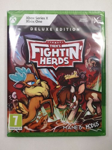 Them’s Fightin’ Herds – Deluxe Edition – Neuf Sous Blister – Xbox One / Series X – Multi-langues (EN/FR/DE/ES/IT)