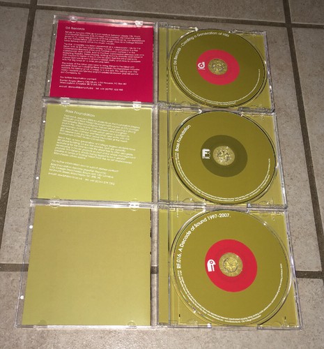 Rawfish Records A Decade Of Sound 1997-2007 Rare OOP 3 CD Set Bass Foundation - Imagen 7 de 7