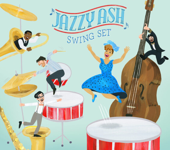 Jazzy Ash Swing Set (CD) Album
