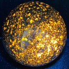 Natural Flame's stone Sphere crystal ball reiki healing10420G UV Reactivecrystal — photo 5