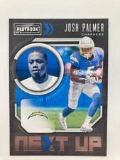 2021 Panini Playbook JOSH PALMER Next Up #NXT-JPA Rookie RC Los Angeles Chargers