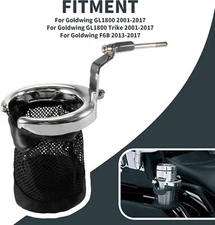 For Goldwing GL1800 2001-2017 F6B 2013-2017 Rear Passenger Drink Cup Holder