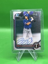 2022 Bowman Chrome JoJo Blackmon Auto Texas Rangers #CPA-JBN