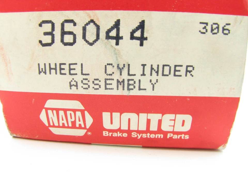 Cilindro rueda freno tambor delantero derecho Napa 36044 1975-1977 Ford P-500 Foto 3 de 3