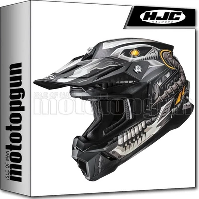 CASQUE OFF-ROAD POUR MOTO HJC C50 MECHA BEAST MC5SF M - Photo 1/4