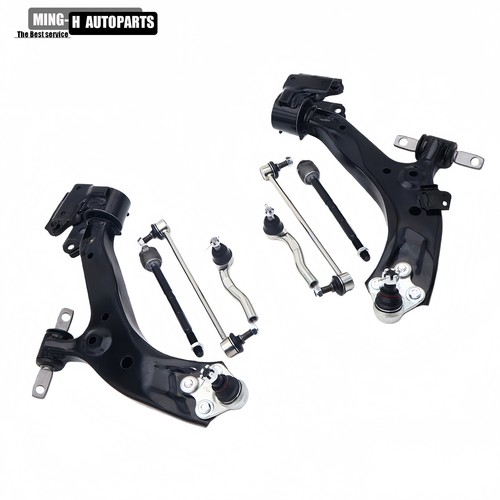 Fits Honda CR-V 2015-2016 Front Lower Control Arms Tie Rod Ends Sway Bar Links
