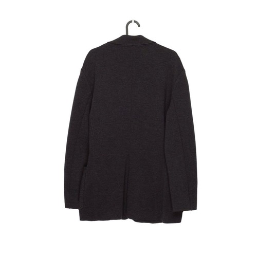 Prada AW2016 Black Tab Logo Virgin Wool Knit Blazer Jacket - Picture 3 of 13