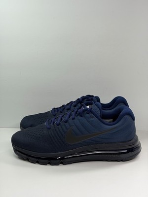 Nike Air Max 2017 Blue Black Running Workout Sneaker 849559-405 Men's 10.5 - 12