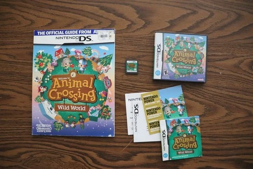 Nintendo Animal Crossing: Wild World Nintendo DS CIB w/Guide Book