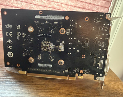 MSI NVIDIA GeForce GTX 1650 4GB Dual Fan PCIe x16 DP HDMI DVI-D Multi-Mon