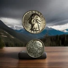 Silver Lot Of 2 1956 Proof Quarter & Dime #SQ&D 1956 (Silver Price Over $118/Oz)