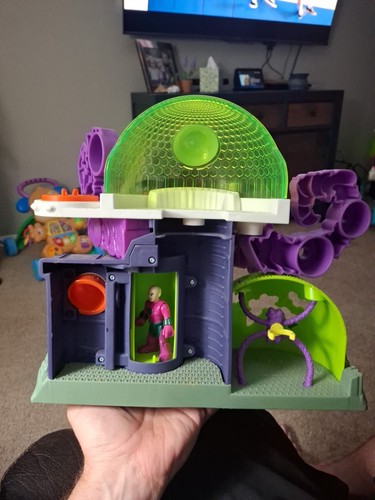2014 Fisher-Price Imaginext Ion Alien Headquarters Deluxe Playset Action Figure - Picture 3 of 4