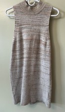 Free People Sleeveless Turtleneck Sweater Dress Women’s Size Small
