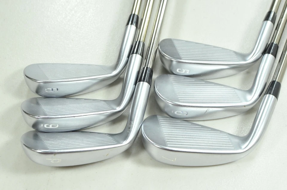 Juego de plancha Mizuno JPX 923 Hot Metal HL 5-PW Senior Flex diestro retroceso grafito #205380 Foto 2 de 4