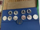 One Troy Ounce .999 Fine Silver Maple LeafRound (Ten Pieces) Lot