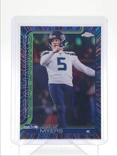 JASON MYERS 2025 TOPPS CHROME NEON PULSE REFRACTOR SEAHAWKS Q6548