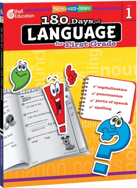 180 Days™: Language for First Grade by Christine Dugan (Paperback Book)