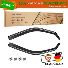 Windabweiser Regenabweiser Windschutz Für VW Bus T5 T6 Bj. 03-21 Schwarz Smoke