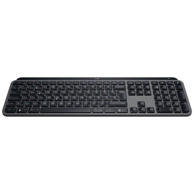 Logitech MX Keys S Bluetooth  Tastatur Deutsch, QWERTZ Graphit Beleuchtet,