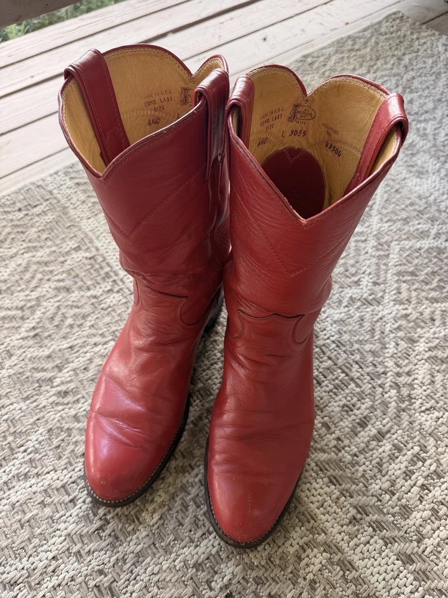 vintage justin boots products for sale | eBay