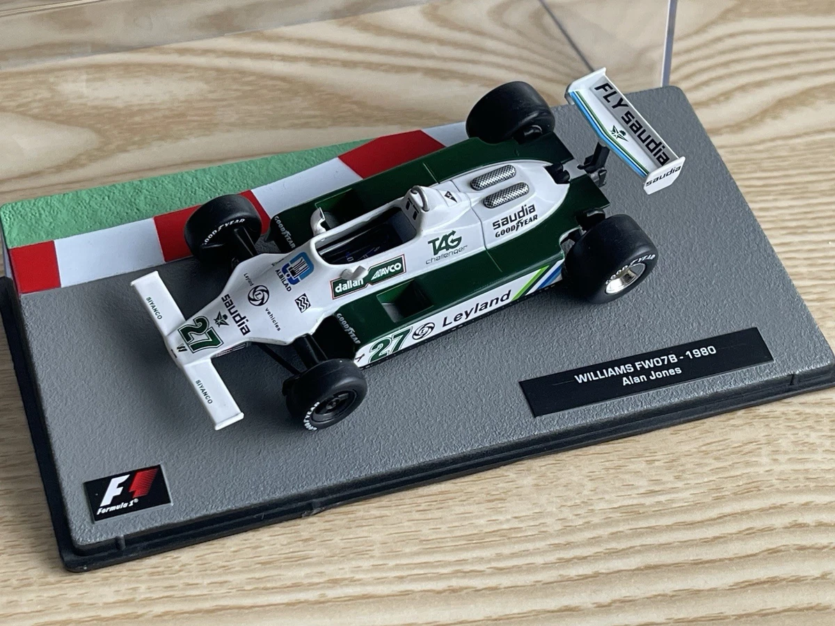 激レア　日本未発売　F1マシンコレクション　ウィリアムズFW07 1980年 激レア 日本未発売 F1マシンコレクション ウィリアムズFW07 1980年 激