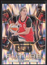 Kate Martin 2024 Panini Select WNBA #5 Future Flash Prizm SP RC